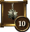 Icon Achievement morningstar 10