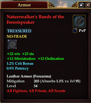 Naturewalker's Bands of the Forestspeaker