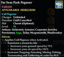 Far Seas Pack Pegasus