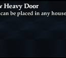 Pickclaw Heavy Door