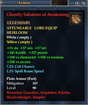 Ghostly Sabatons of Awakening