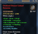 Oxidized Douser Linked Forearms