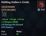 Halfling Stalker's Girdle