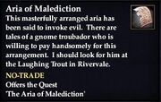 Aria of Malediction