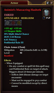 Animist's Massacring Hauberk