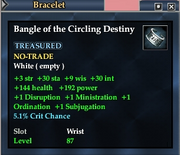 Bangle of the Circling Destiny