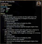 Cloak of Tranquility