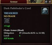 Dark Pathfinder's Cowl