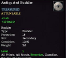 Antiquated Buckler