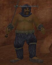 A Kromtorr lieutenant