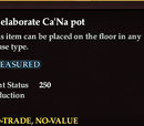 An elaborate Ca'Na pot