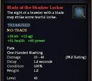 Blade of the Shadow Lurker