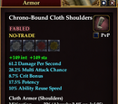 Chrono-Bound Cloth Shoulders