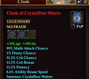 Cloak of Crystalline Waters (Scout)