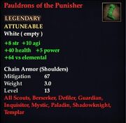 Pauldrons of the Punisher