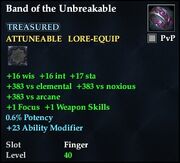 Band of the Unbreakable