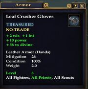 Leaf Crusher Gloves