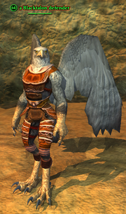 A Blacktalon defender