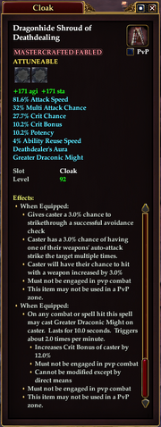 Dragonhide Shroud of Deathdealing