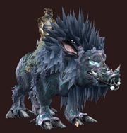 Velium-Saddled Warhog (Equipped)
