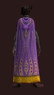 Asharaes Cloak Equipped