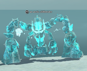 An arctic cliffstrider