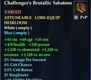 Challenger's Brutallic Sabatons