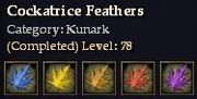 Kunark-Cockatrice Feathers