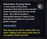 Moonstone Scrying Stone