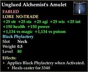 Unglued Alchemist's Amulet
