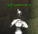 A patient eater