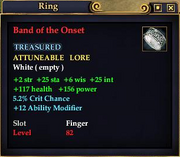 Band of the Onset