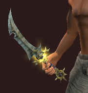 Klaatuus' Jagged Talon (Equipped)