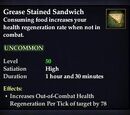 Grease Stained Sandwich