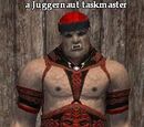 A Juggernaut taskmaster