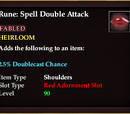 Rune: Spell Double Attack