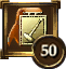 Icon Achievement ribbon orange rect gold hammer 50.png