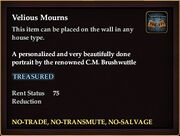 Velious Mourns