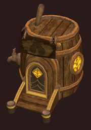 Locked Barrel Room