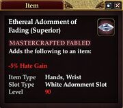Ethereal Adornment of Fading (Superior)