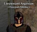 Lieutenant Argosian
