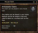 Ambassador Saera - Replica