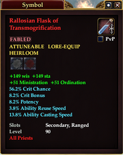 Rallosian Flask of Transmogrification