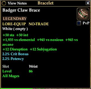 Badger Claw Brace