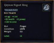 Qeynos Signet Ring