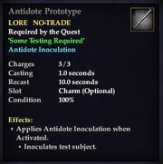 Antidote Prototype
