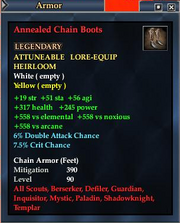 Annealed Chain Boots