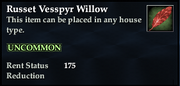 Russet Vesspyr Willow (Examine)
