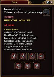 Inexorable Cap