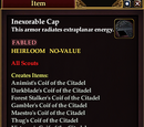 Inexorable Cap